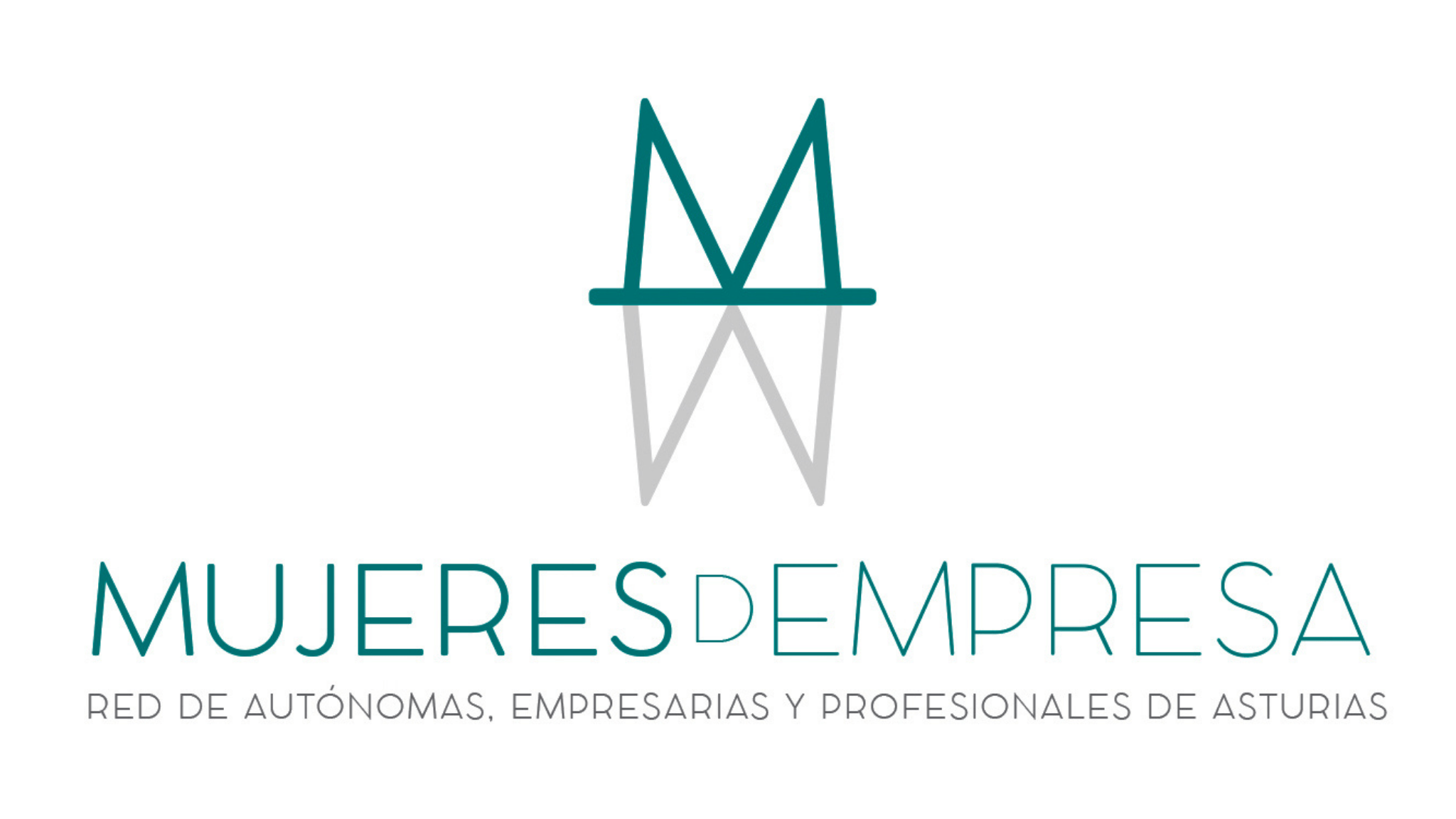 Logotipo de "Mujeres de Empresa", red de autónomas, empresarias y profesionales de Asturias.