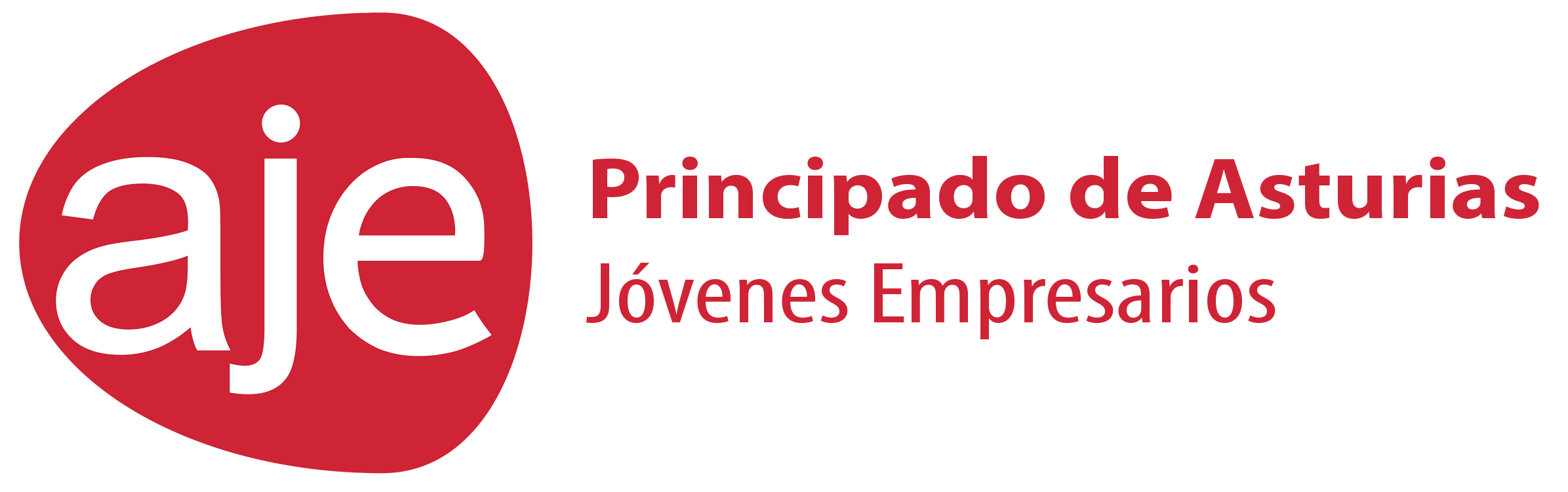 Logotipo de AJE Principado de Asturias, Asociación de Jóvenes Empresarios.